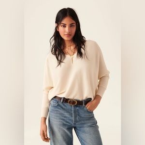 Ba&sh elsy sweather / cardigan off-white size S